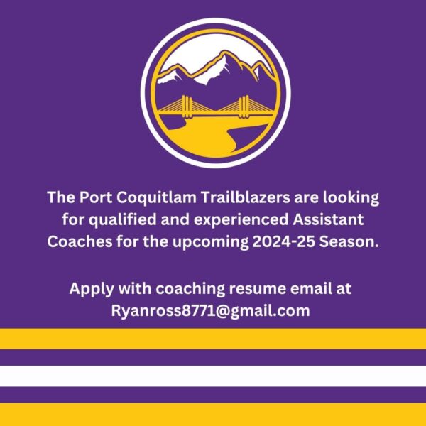 Assistant Coach Wanted!